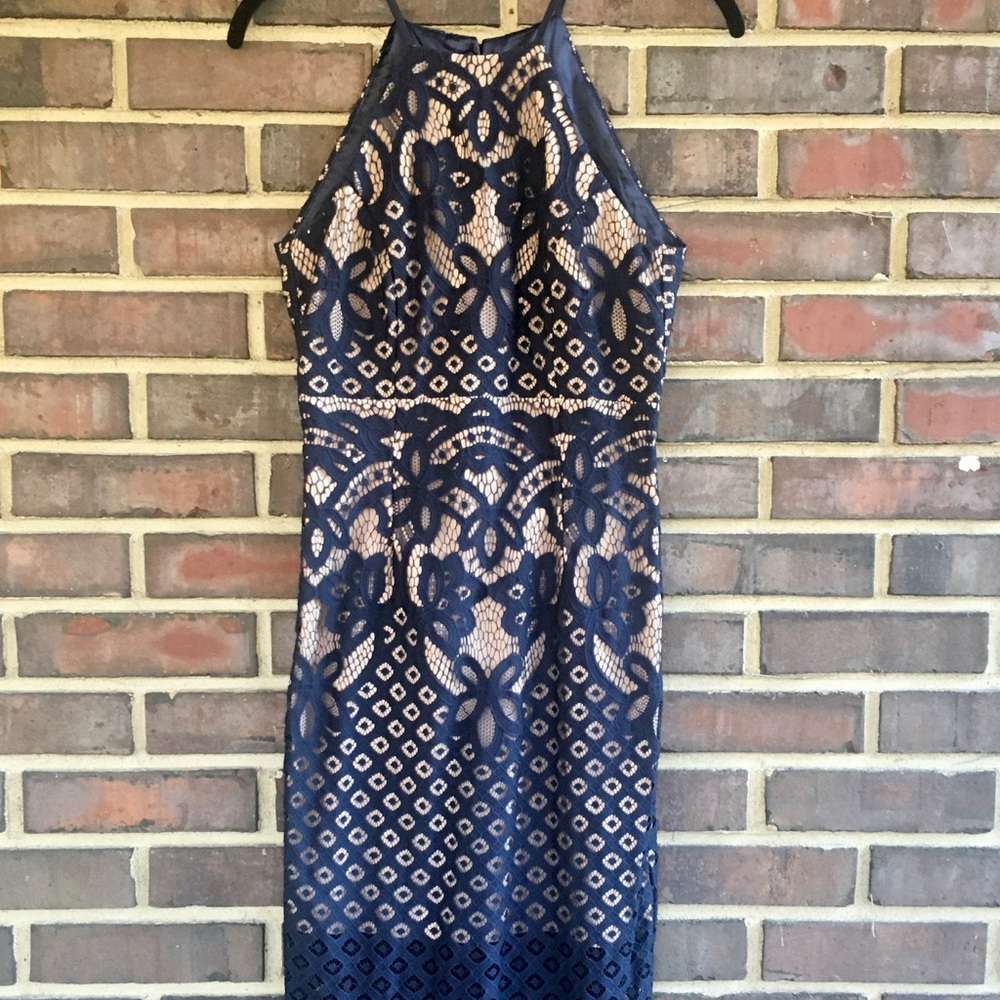 Bardot Lace Sheath Dress